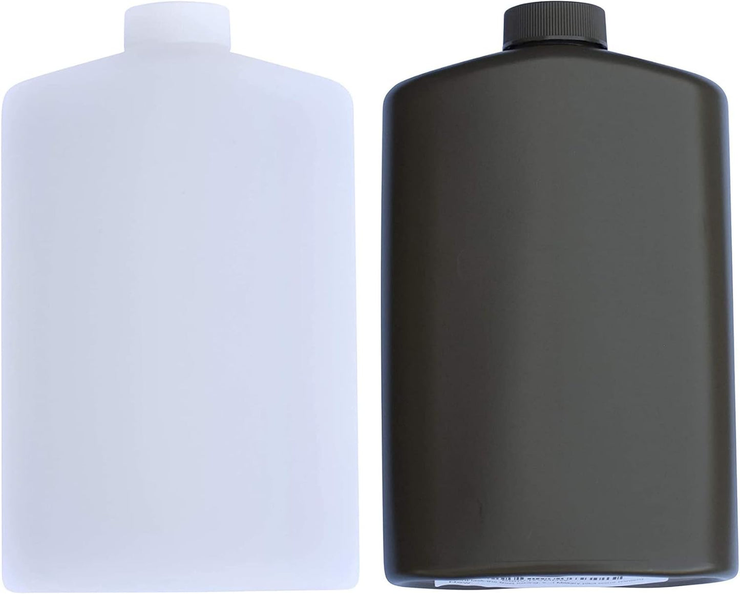 SportFlask Fighter Pilot Flask Great for Concerts, Fishing, Skiing, Backpacking, Hiking - 16oz US Military Issue Plastic Flask BPA Free Made in USA(Black)