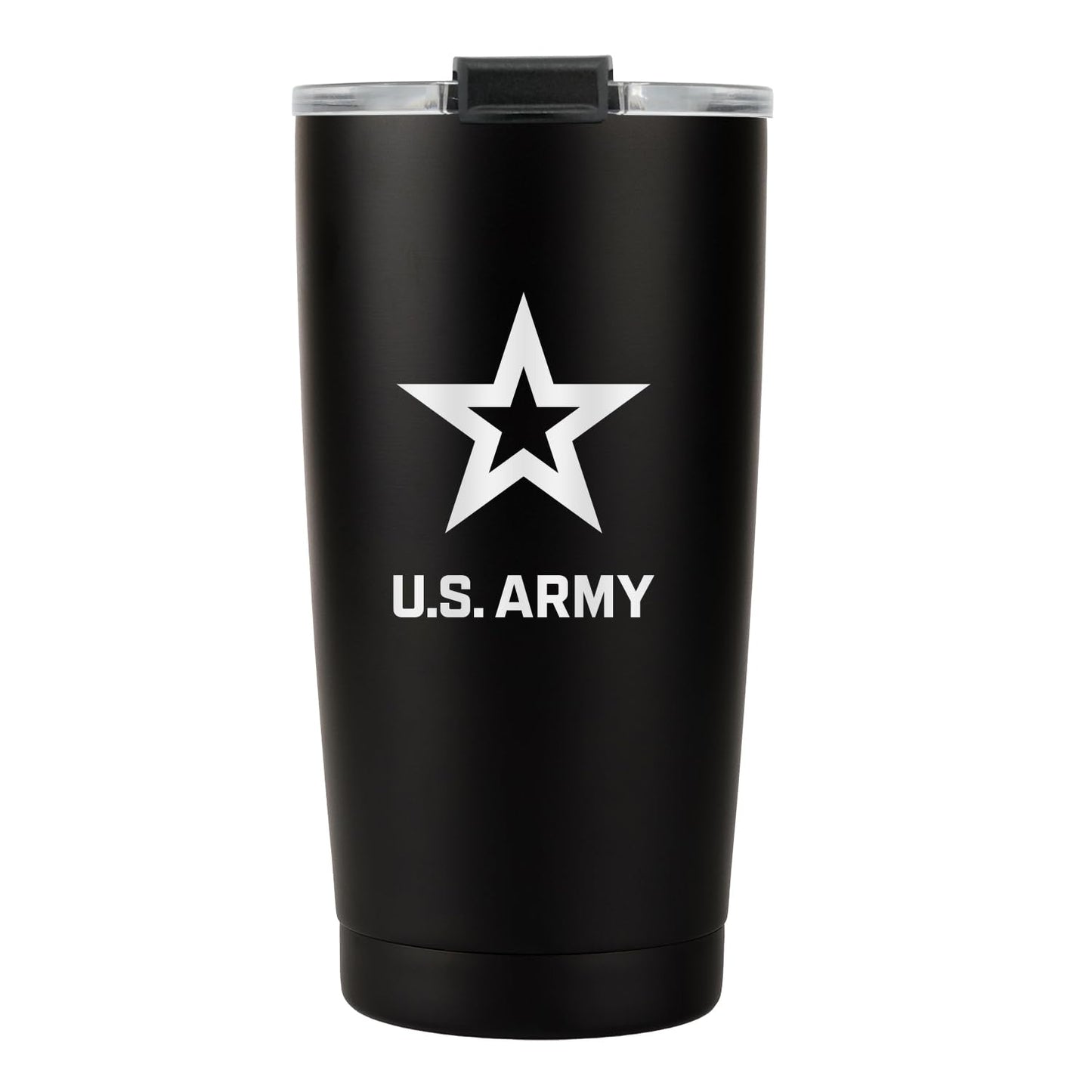 Military Gift Shop 20oz Army Green Tumbler – Double Wall Vacuum Insulated Stainless Steel US Army Green Tumbler– Army Gifts