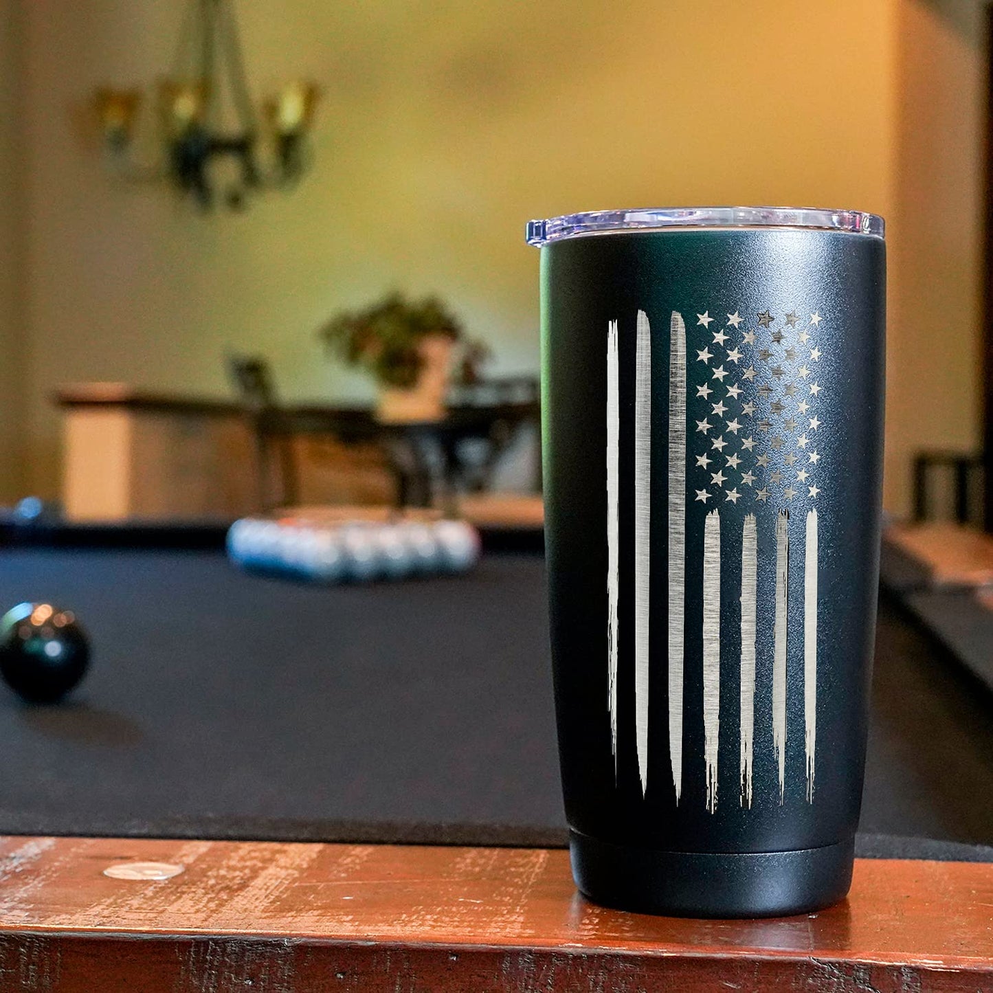 Military Gift Shop 20oz Army Green Tumbler – Double Wall Vacuum Insulated Stainless Steel US Army Green Tumbler– Army Gifts