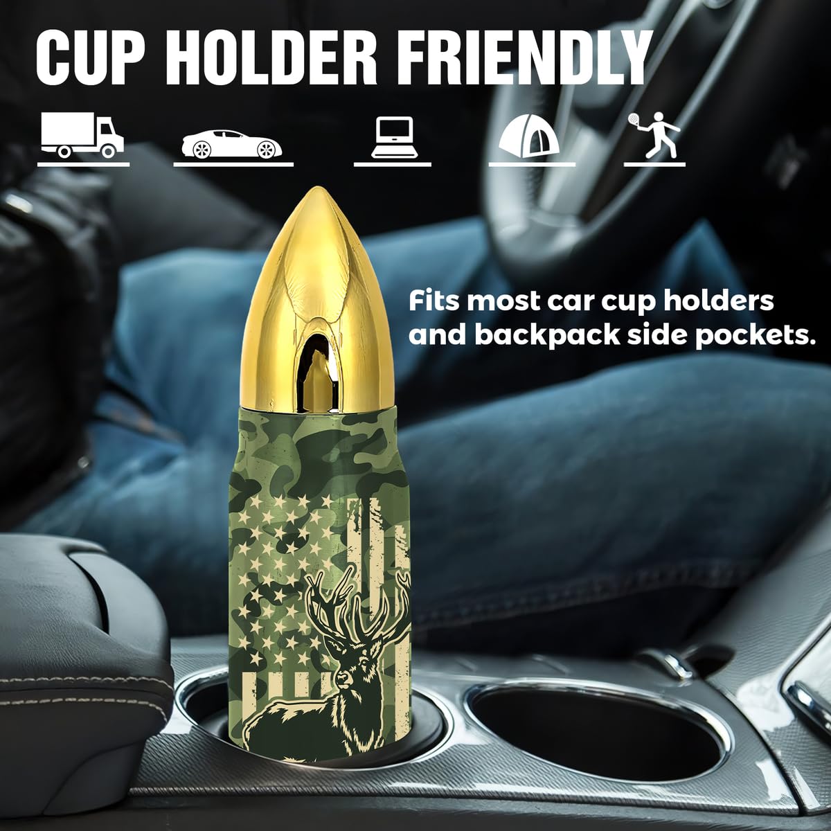 Veteran Gifts – Veteran Tumbler, Tumbler for Veterans, Army, Navy, Air Force, Marine Corps – Fathers Day, Birthday, Veterans Day Gift for Men, Him