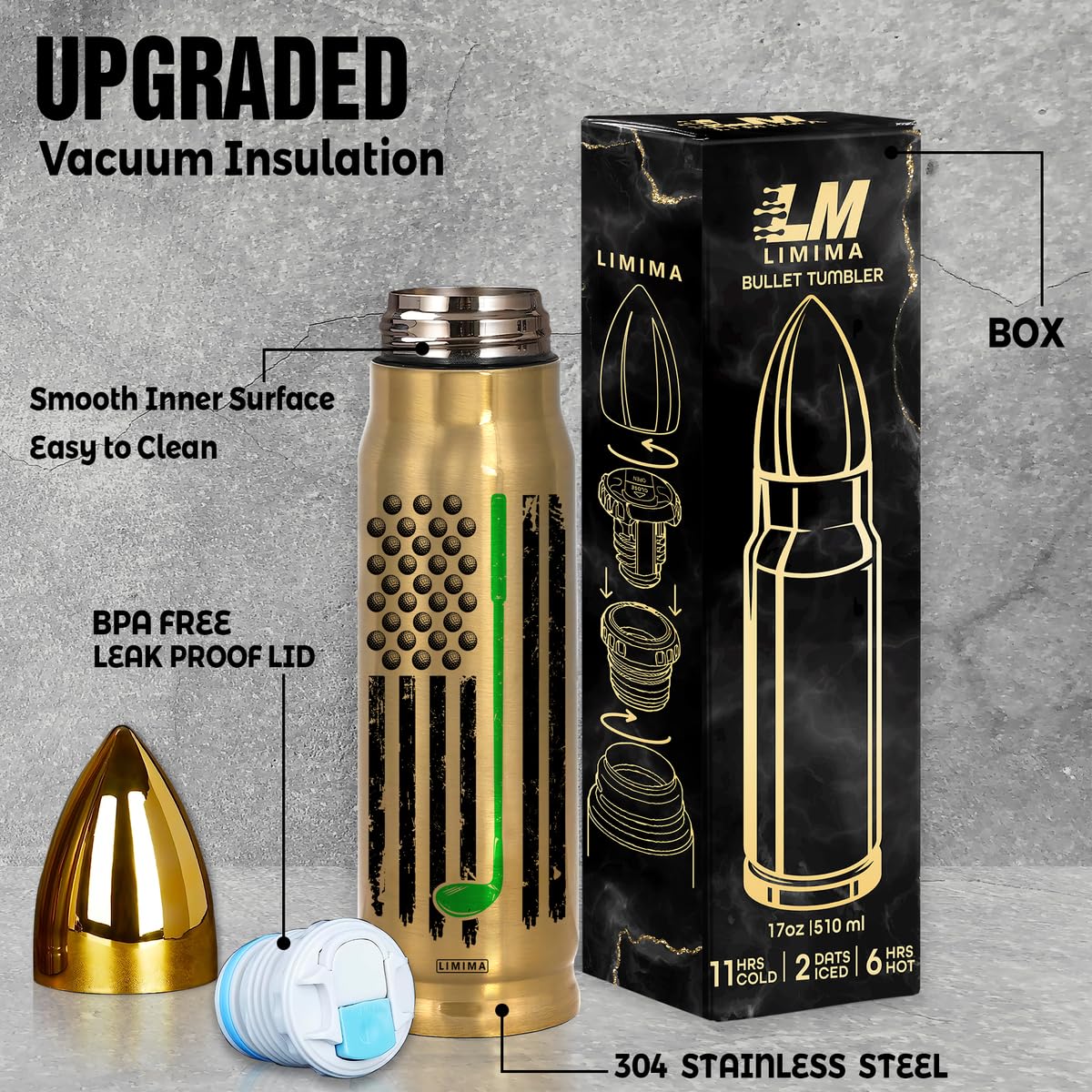 Veteran Gifts – Veteran Tumbler, Tumbler for Veterans, Army, Navy, Air Force, Marine Corps – Fathers Day, Birthday, Veterans Day Gift for Men, Him