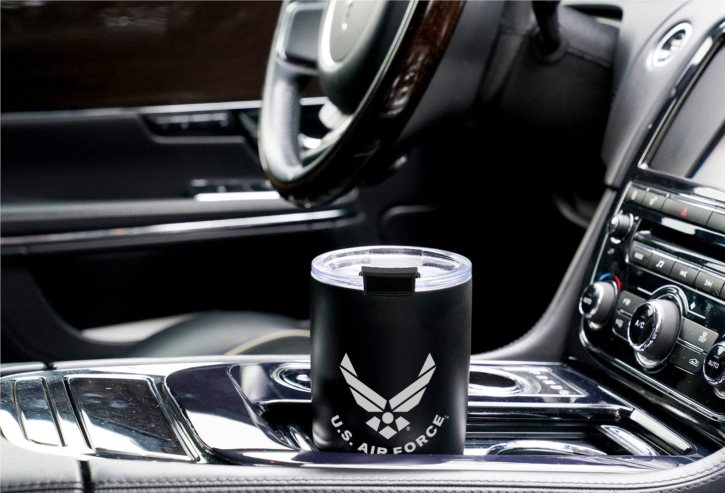 Military Gift Shop 20oz Army Green Tumbler – Double Wall Vacuum Insulated Stainless Steel US Army Green Tumbler– Army Gifts