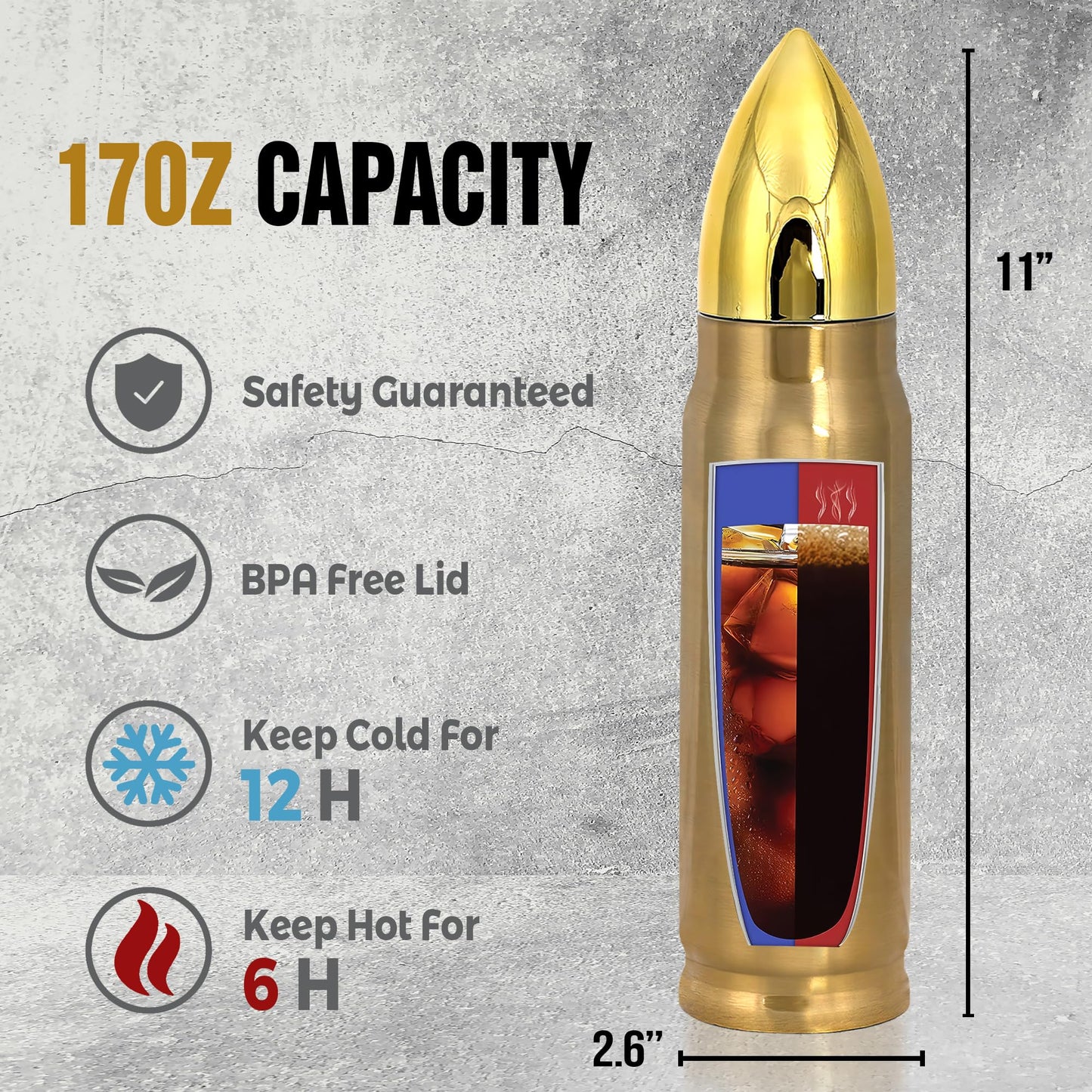 Veteran Gifts – Veteran Tumbler, Tumbler for Veterans, Army, Navy, Air Force, Marine Corps – Fathers Day, Birthday, Veterans Day Gift for Men, Him