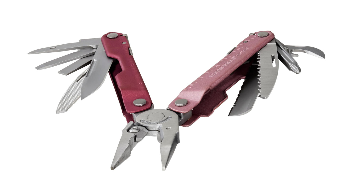 LEATHERMAN, Rebar Multitool with Premium Replaceable Wire Cutters and Saw, Coyote Tan with Nylon Sheath