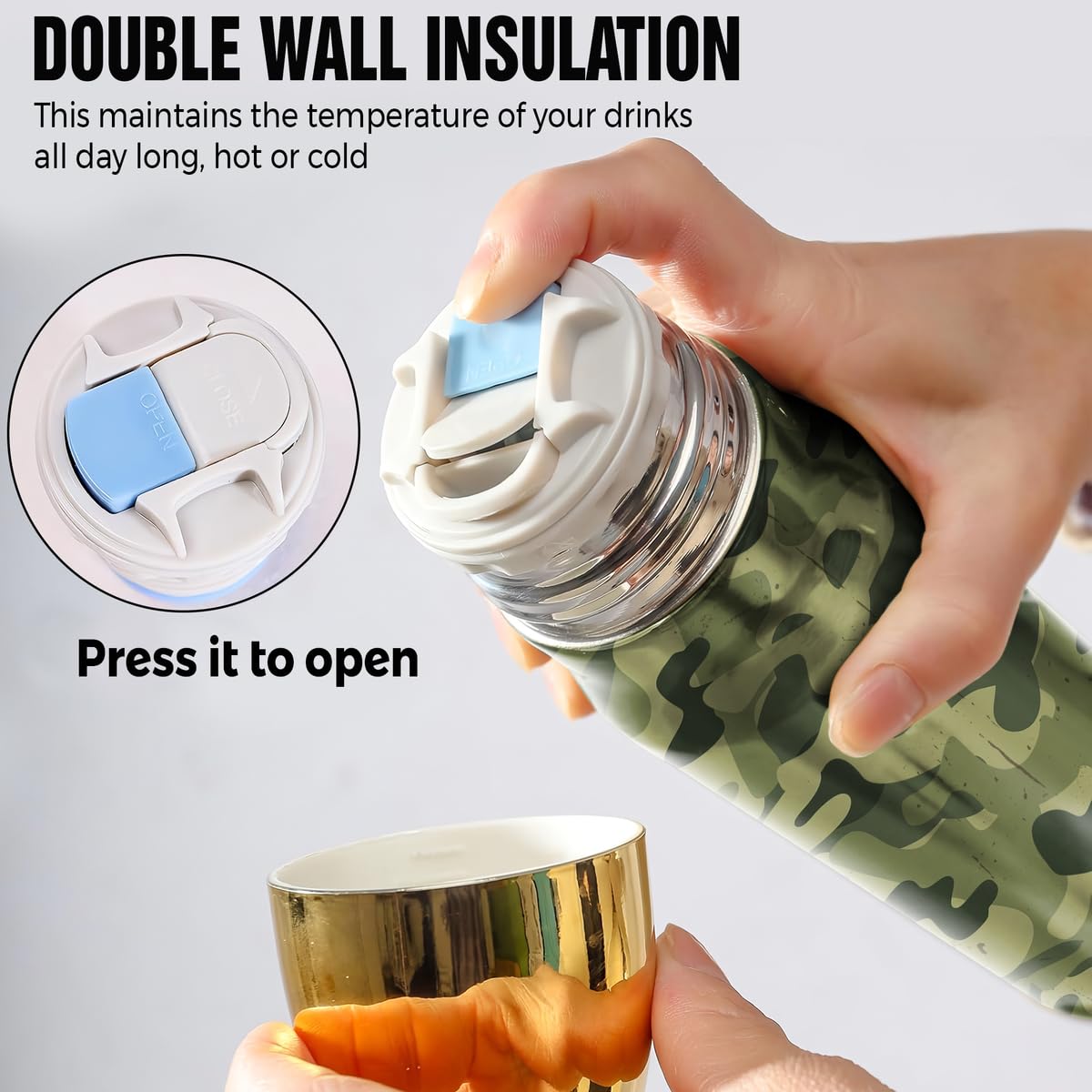 Veteran Gifts – Veteran Tumbler, Tumbler for Veterans, Army, Navy, Air Force, Marine Corps – Fathers Day, Birthday, Veterans Day Gift for Men, Him