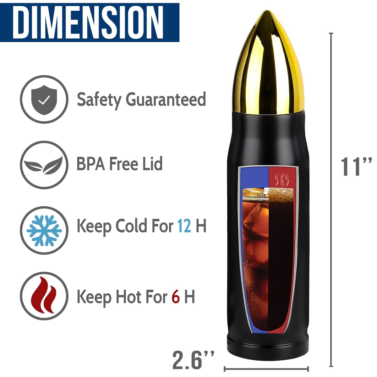 Veteran Gifts – Veteran Tumbler, Tumbler for Veterans, Army, Navy, Air Force, Marine Corps – Fathers Day, Birthday, Veterans Day Gift for Men, Him