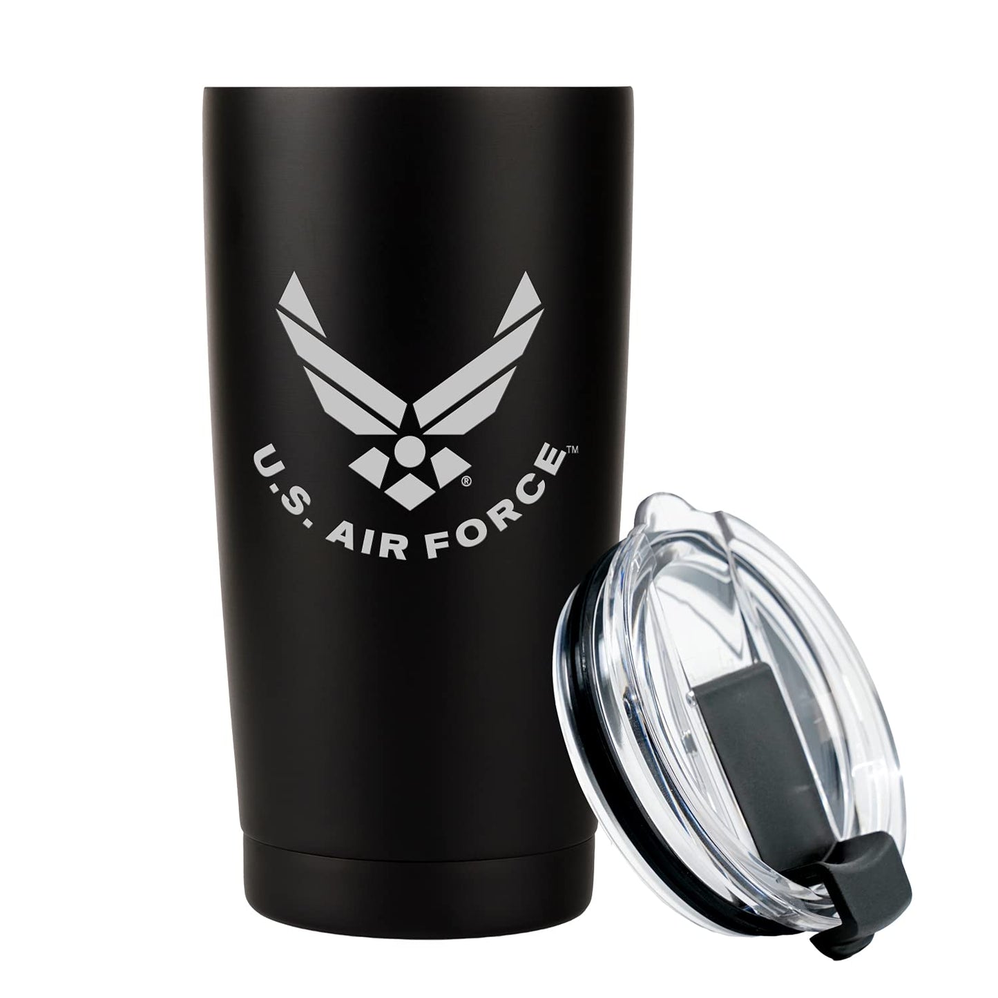 Military Gift Shop 20oz Army Green Tumbler – Double Wall Vacuum Insulated Stainless Steel US Army Green Tumbler– Army Gifts