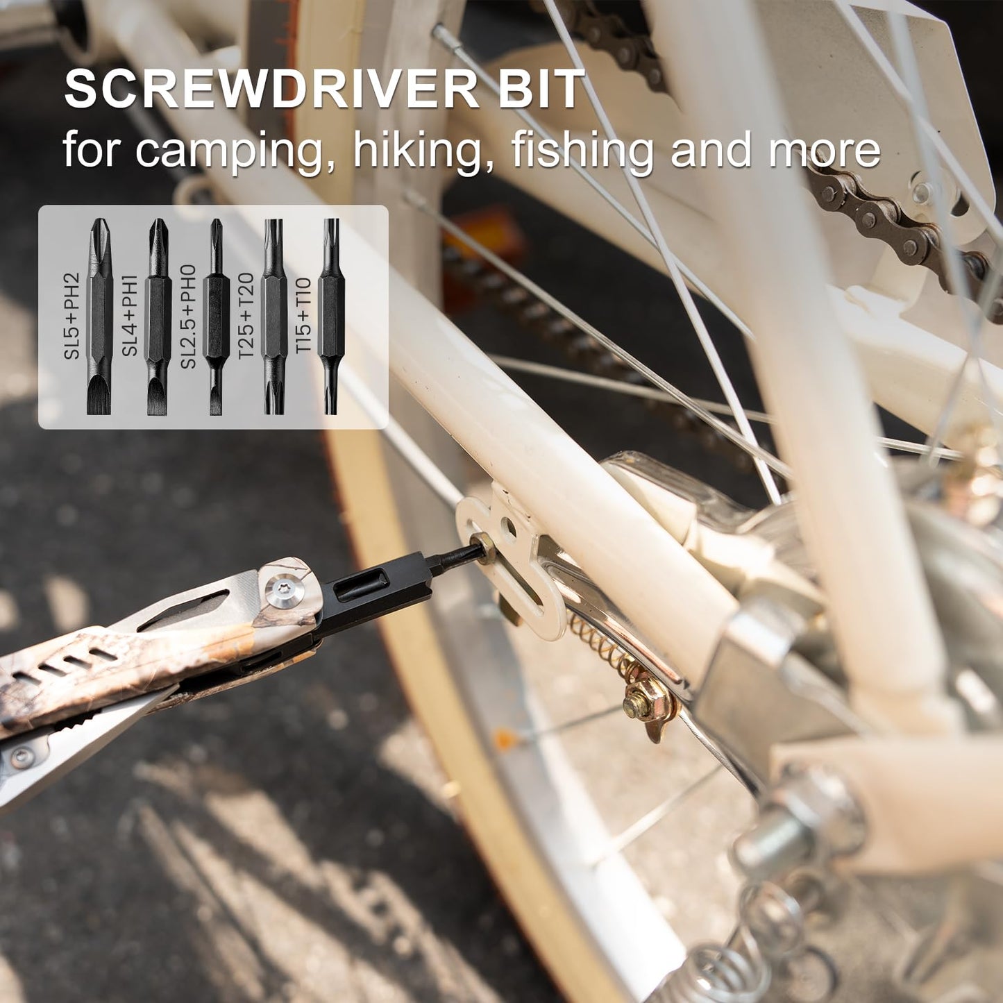 Multitool, 17-in-1 Stainless Steel Multi Tool Pliers with Self-Locking, Pocket Knife, Nylon Sheath, Professional (EDC) Multi-Tool for Survival, Camping and Hunting, Hiking, Simple Repair