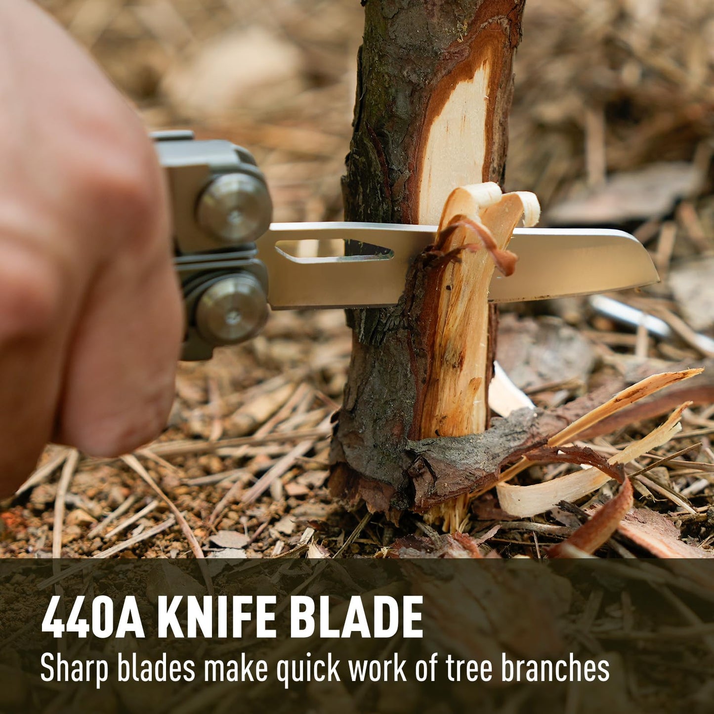 Multitool, 17-in-1 Stainless Steel Multi Tool Pliers with Self-Locking, Pocket Knife, Nylon Sheath, Professional (EDC) Multi-Tool for Survival, Camping and Hunting, Hiking, Simple Repair