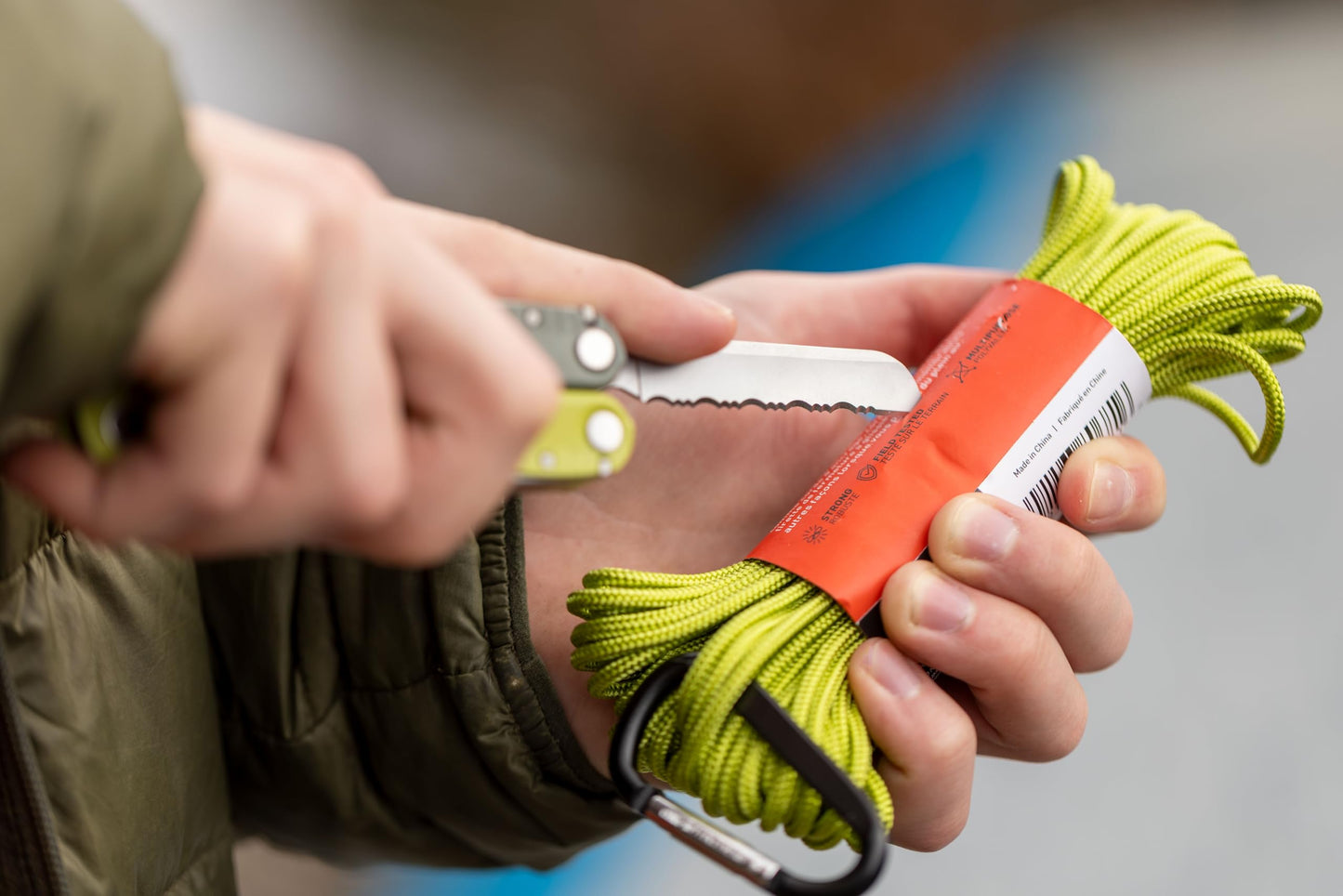 LEATHERMAN, Rebar Multitool with Premium Replaceable Wire Cutters and Saw, Coyote Tan with Nylon Sheath