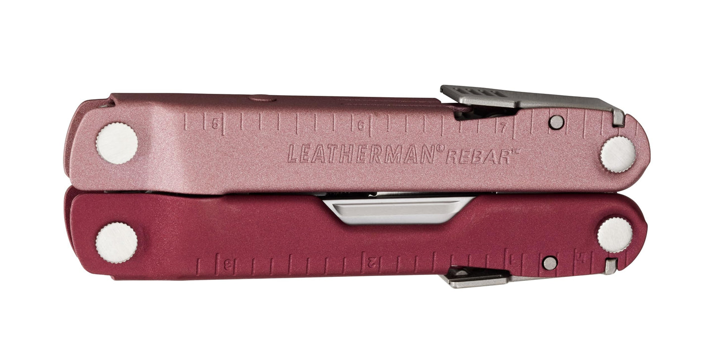 LEATHERMAN, Rebar Multitool with Premium Replaceable Wire Cutters and Saw, Coyote Tan with Nylon Sheath