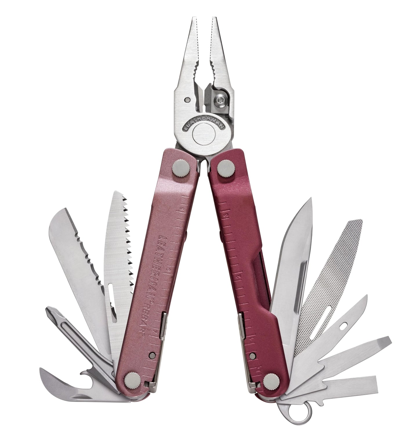 LEATHERMAN, Rebar Multitool with Premium Replaceable Wire Cutters and Saw, Coyote Tan with Nylon Sheath