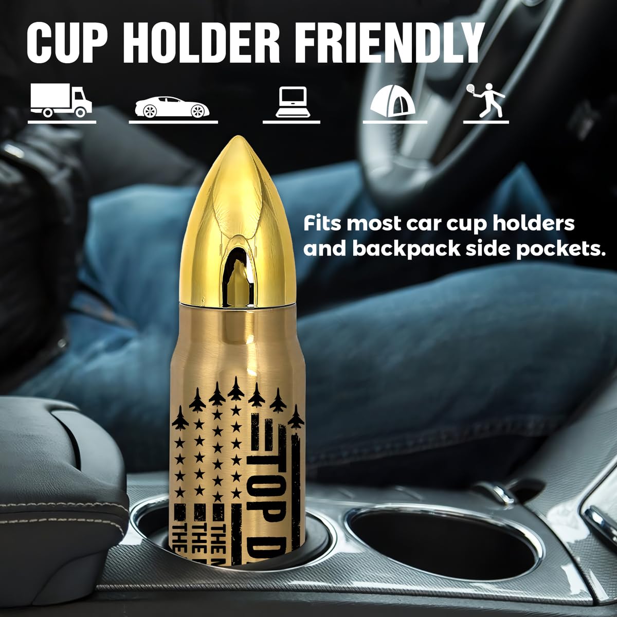 Veteran Gifts – Veteran Tumbler, Tumbler for Veterans, Army, Navy, Air Force, Marine Corps – Fathers Day, Birthday, Veterans Day Gift for Men, Him