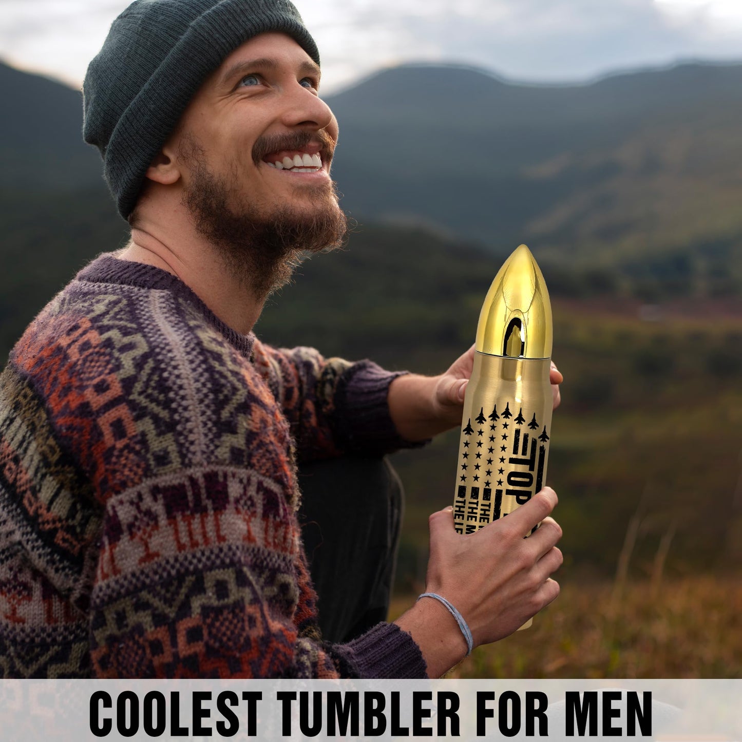 Veteran Gifts – Veteran Tumbler, Tumbler for Veterans, Army, Navy, Air Force, Marine Corps – Fathers Day, Birthday, Veterans Day Gift for Men, Him