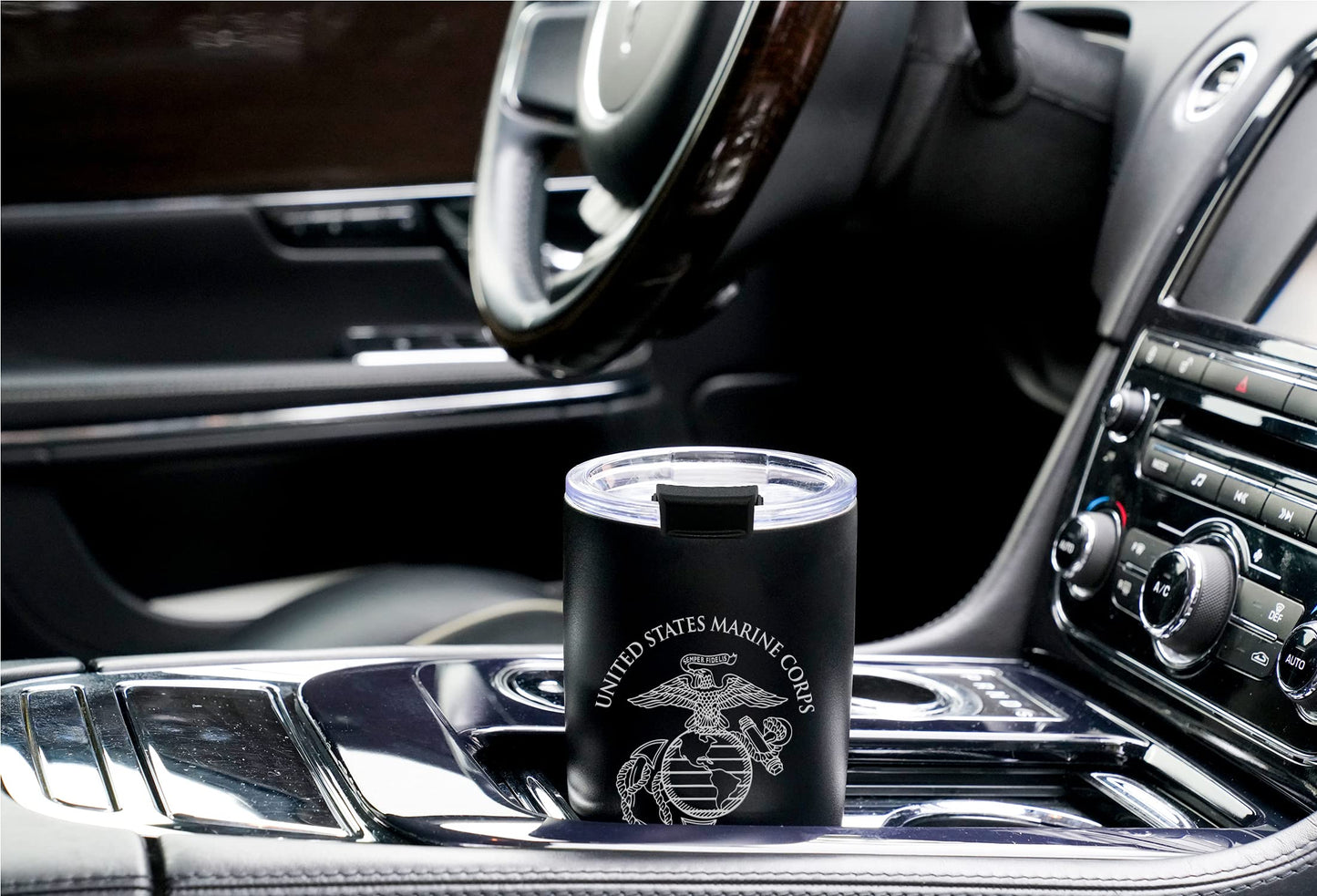 Military Gift Shop 20oz Army Green Tumbler – Double Wall Vacuum Insulated Stainless Steel US Army Green Tumbler– Army Gifts