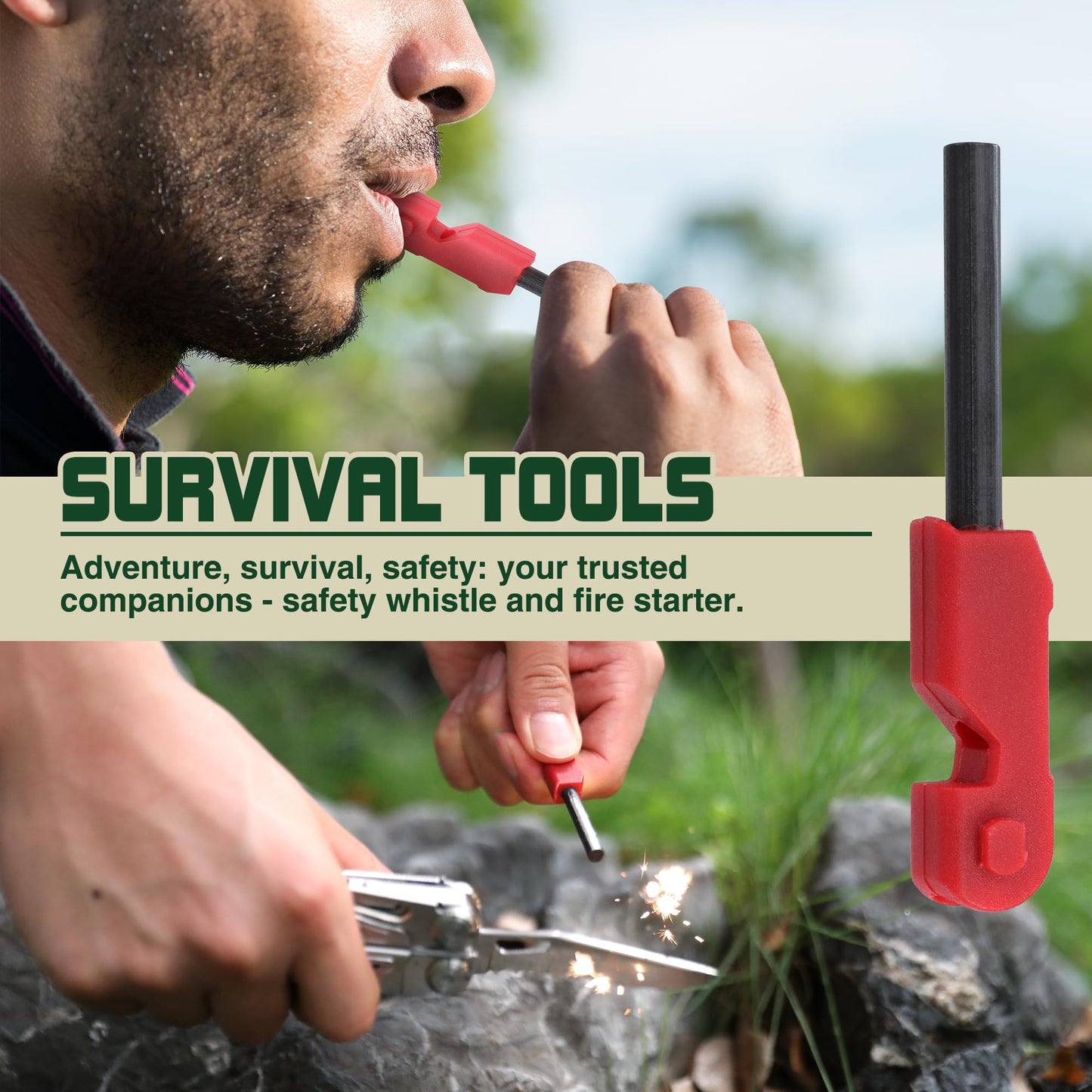 MOSSY OAK Multitool, 20-in-1 Stainless Steel Multi Tool Pliers, Self-locking Pliers with Sheath-Perfect for Outdoor, Survival, Camping, Hiking