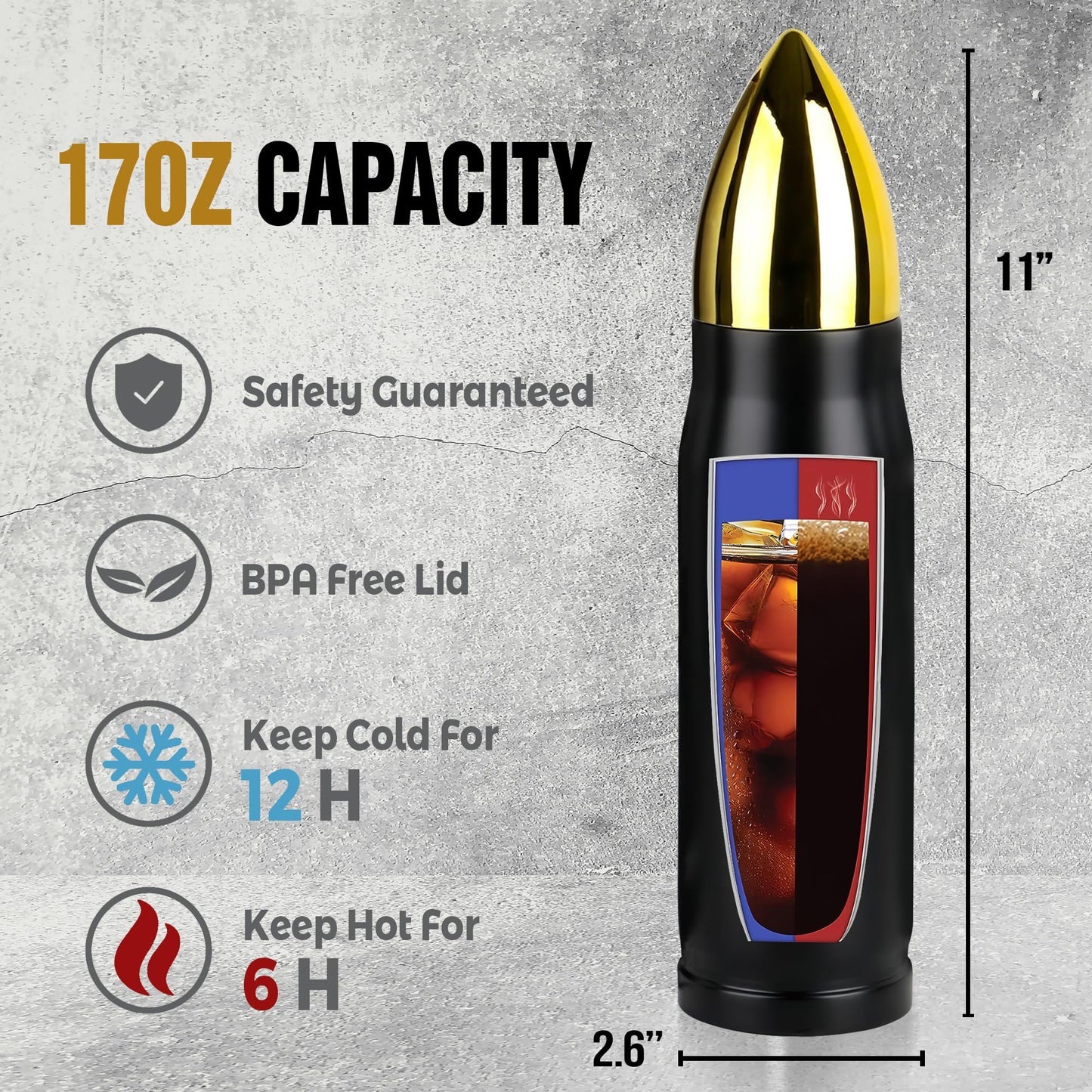 Veteran Gifts – Veteran Tumbler, Tumbler for Veterans, Army, Navy, Air Force, Marine Corps – Fathers Day, Birthday, Veterans Day Gift for Men, Him